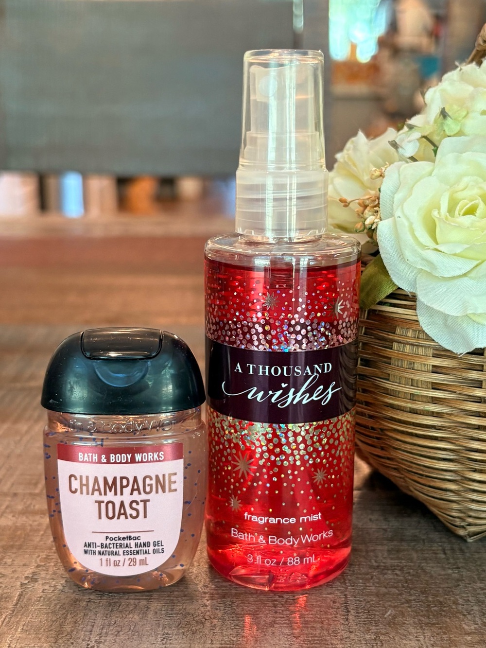 NEW Bath & Body Works A THOUSAND WISHES Fragrance Spray + **BONUS** PocketBac!